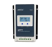 EPEVER MPPT Solar Charge Controller Tracer AN Series 10A/20A/30A/40A with 12V/24V DC Automatically Identifying System Voltage(10A)