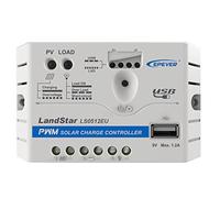 EPEVER® PWM Landstar EU Series Charge Controller LS EU 12V/24V with USB Connection (LS0512EU (5A, 12V))