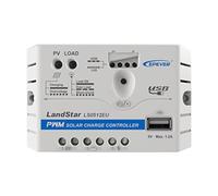 EPEVER® PWM Landstar EU Series Charge Controller LS EU 12V/24V with USB Connection (LS1012EU (10A, 12V))