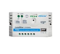 EPEVER® PWM Landstar EU Series Charge Controller LS EU 12V/24V with USB Connection (LS1024EU (10A, 12/24V))
