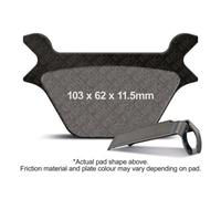 EPFA200HH EBC EXTREME PRO HH Brake Pad Set