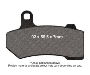 EPFA409HH EBC EXTREME PRO HH Brake Pad Set