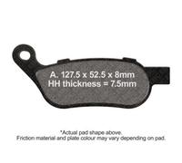 EPFA458HH EBC EXTREME PRO HH Brake Pad Set