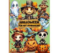 Ephemera Halloween Vintage Collage Pages for Art Journaling To Cut Outs: & 150+ Ephemera Elements and Houses & Sceneries , Glue and Craft for Card Making, Mixed Media & Scrapbook