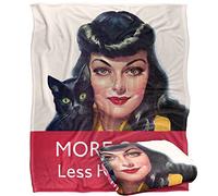 Ephemera More Cats, Less Humans Silky Touch Super Soft Throw Blanket 152 X 127 cm
