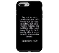 Ephesians 4:29 Bible Quotes For Christians Case for iPhone 7 Plus/8 Plus