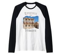 Ephesus (Efes) Turkey Ancient city of Ephesus Souvenir Men Raglan Baseball Tee