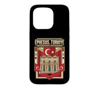 Ephesus Turkey Ancient Ruins Vintage Travel Graphic Case for iPhone 15 Pro