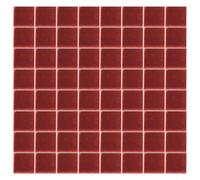 EpheyFIF 100 Pcs Mirror Tiles Glass Mini Square Mirror Small Craft Mirror Tiles Mirror Tiny Mirror Stickers Tiles for Crafts Decoration DIY 20x20mm(Red)