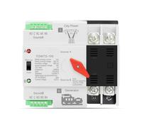 EpheyFIF 100A AutomaticManual Transfer Switch: Reliable Dual Power Backup Solution