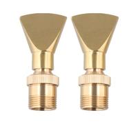 EpheyFIF 2PC Common Adjustable Sector Nozzle Gardening Sprinkler Head 4 Points