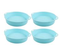 EpheyFIF 4Pcs Garden Sieve Soil Sift Compost 3mm Hole Portable Soil Sifter Filtering