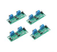EpheyFIF 4pcs LM358 Signal for amplifier Module DC 3.5-24V Weak Signal Booster with Dual Potentiometer for Arduino Sensor Data Acquisition Green PCB