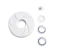 EpheyFIF 5pcs/Set Pool Cleaner Idler Wheel Bearings Plastic Wheel Screws Washers Kit For Polaris 280 180 Pool Cleaner Replacement Parts