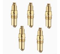 EpheyFIF Basin Sink Bath Pop Up Click Clack Plug, A1112 Replacement Waste Pop Up Clack Slotted Plug Bolt Spring, for Most Bathroom Bathtub Sink Drain Stopper(5pcs)