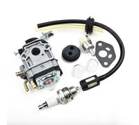 EpheyFIF Carburetor Kit, for Gardenline LT26 23CC 25CC 26CC 33CC 35CC, Engine Grass Trimmer Blower Lawn Mower Carburetor