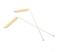 EpheyFIF Copper Probe Rod, 2X 99.9% Pure Copper Copper Probes Rod, for Divination tool With Wooden Handles, Copper Dowsing Rod