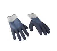 EpheyFIF Electrician Insulating Gloves 400V Blue Rubber(Blue)