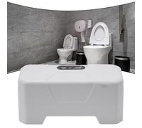EpheyFIF For Commercial Use Non-Contact Flush Valve Automatic Toilet Flusher Infrared Toilet Flush Button Approx. 14x6.4cm