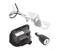 EpheyFIF Ignitor Kit Gas Grill Replacement for IGNITION Kit For Weber Q1200 Q2200 64868 Series 1 for IGNITION Button, 1 Electronic 2 Socket for IGNITION, 1 Ceramic Electrode And Wire