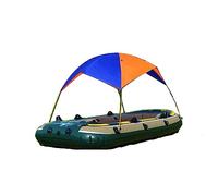 EpheyFIF Inflatable for KAYAK Awning Canopy, 2 Persons Boat Sun Shade Shelter Boat Tent Waterproof Foldable Boat Tent Sailboat Awning Top Cover for Fishing Camping, Only tent No poles