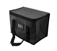 EpheyFIF Insulated Pizza Delivery Bag, Large Capacity, Waterproof Oxford Cloth, Aluminum Foil Integrated Pearl Cotton (28L)