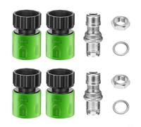 EpheyFIF Multi Purpose Lawn Mower Deck Wash Kit, Quick Connect Adapter Deck Wash Hose Attachment Kit, Riding Lawn Mower Cleaning Parts For Cleaning With Connectors,Nozzle,Nut