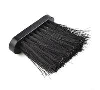 EpheyFIF Oblong Hearth Brush Head Replacement, Wooden Handle Round Shape Brush Head Fireplace Fire Hearth Fireside Brush,Fireplace Tool Sets Cleaning Tool