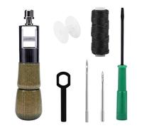 EpheyFIF Repair Stitch Tool Sewing Awl for Bounce Houses, Inflatables, Tarps, , Thick Fabric, Shoes, Bags, Belt, Upholstery Kit & Crafts Leather Stitching 1 Set