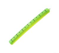 EpheyFIF Replacement Level Glass Vial, Curve Spirit-Bubble Level, with Nib, Accurate, Green(Type A: 71 * 7mm)