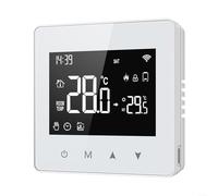 EpheyFIF Smart Thermostat For Tuya, Smart Wifi Thermostat For ZigBee, Touch Screen Thermostat Powered By Battery, Underfloor Heating Temperature Controller
