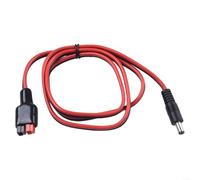 EpheyFIF Solar to DC 5.5x2.5mm Adapter Cable 1M 14AWG for RV Panel Connection - Waterproof 12V 24V 250W Power Cord with Red Black Polarity