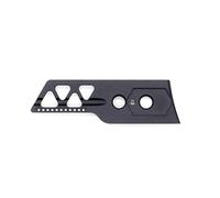 Ephrax Verta-Tune Clicker Plate with Shibuya Ultima Rest Slot for Hoyt. Replacement clicker Plates, Compatible with Premium Hoyt recurve Models. (RH, Mid, Standard)