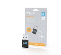 EPHY EP300 Super Fast Mini Wireless Wi-Fi USB Dongle Adapter 300Mbps 2.4Ghz USB-A for Windows PC Desktop SFF Micro Computer Apple Mac iMac