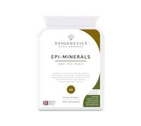 Epi-Minerals (Without Iron) | Complete 10-Mineral Complex Calcium, Magnesium, Zinc, Iodine + 6 More | 60 Vegan Capsules UK Made | 1 Capsule Daily (2 Month Supply)