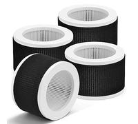 EPI810 Replacement Filter Compatible with EPI810 Air Puri-fier Filter Models KOIOS MEGAWISE MOOKA Air Puri-fier, 3-in-1 Filter with Carbon Pre-Filter H13 True HEPA and Activated Carbon Filter, 4-Pack