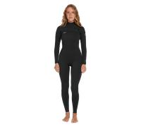 Epic 3/2mm Chest Zip Wetsuit in Black, Black & Black