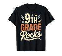 Epic 9th Grade Rocks Teacher Happy Cutest Bees Choir Value Graphic T-Shirt, Men, Black, L