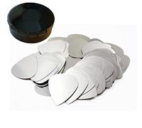 Epic Accessories Pack of 20 Stainless Steel Metal Guitar Picks for Bright, Vibrant Sounds Long Lasting Durable