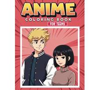 Epic Anime Coloring Book: 50+ Unique Portraits of Beautiful Boys and Girls to Color and Relax