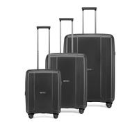 Epic Anthem 4 wheels Suitcase set 3-piece with expansion pleat gray