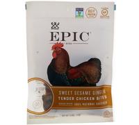 Epic Bar, Bites, Tender Chicken, Sweet Sesame Ginger, 2.5 oz (71 g)