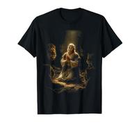 Epic Bible Story Christian Graphic - Daniel and Lions Value Graphic T-Shirt