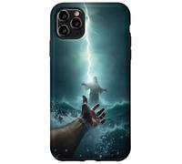 Epic Bible Story Christian Graphic - Jesus Saving Peter Case for iPhone 11 Pro Max