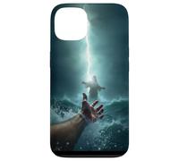Epic Bible Story Christian Graphic - Jesus Saving Peter Case for iPhone 13