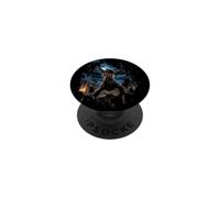Epic Bible Story Christian Graphic - Samson Battle PopSockets Adhesive PopGrip