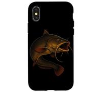 Epic Catfish Art for Fishing Lovers Case for iPhone X/XS
