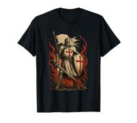 Epic Catholic Christian Templar Knight - Crusaders T-Shirt