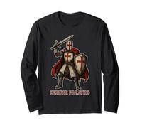 Epic Catholic Knights Templar Crusader Long Sleeve T-Shirt