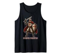 Epic Catholic Knights Templar Crusader Tank Top